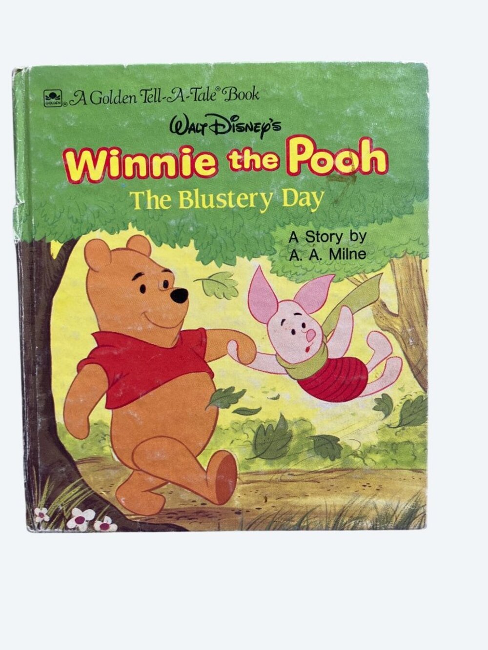 Walt Disneys Winnie The Pooh The Blustery Day Golden Tell-A-Tale Book
